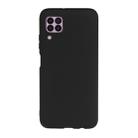 For Huawei Nova 6 SE / P40 Lite / Nova 7i Frosted Candy-Colored Ultra-thin TPU Phone Case(Black) - 1