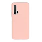 For Huawei Nova 6 Frosted Candy-Colored Ultra-thin TPU Phone Case(Pink) - 1