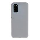 For Huawei Honor V30 / V30 Pro Frosted Candy-Colored Ultra-thin TPU Phone Case(White) - 1