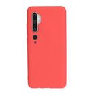 For Xiaomi Mi CC9 Pro / Mi Note 10 / Mi Note 10 Pro Frosted Candy-Colored Ultra-thin TPU Case(Red) - 1