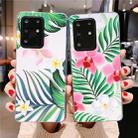 For Galaxy S20 Smooth Flower Series IMD TPU Mobile Phone Case(Strelitzia KF5) - 4