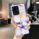 For Galaxy S20 Smooth Flower Series IMD TPU Mobile Phone Case(Qiuying KF1) - 1