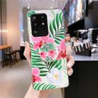 For Galaxy A51 Smooth Flower Series IMD TPU Case with Folding Holder(Phalaenopsis KH2) - 1