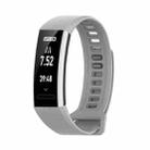 For Huawei Band 2 Pro / Band 2 / ERS-B19 / ERS-B29 Sports Bracelet Silicone Watch Band(Gray) - 1