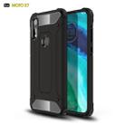 For Motorola Moto E 2020 Magic Armor TPU + PC Combination Case(Black) - 1