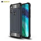 For Motorola Moto E 2020 Magic Armor TPU + PC Combination Case(Navy Blue) - 1