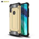 For Motorola Moto E 2020 Magic Armor TPU + PC Combination Case(Gold) - 1