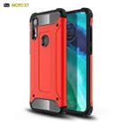 For Motorola Moto E 2020 Magic Armor TPU + PC Combination Case(Red) - 1