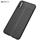 For Huawei Enjoy 10e Litchi Texture TPU Shockproof Case(Black) - 1