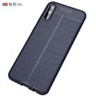 For Huawei Enjoy 10e Litchi Texture TPU Shockproof Case(Navy Blue) - 1