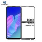 For Huawei P40 Lite E PINWUYO 9H 3D Curved Full Screen Explosion-proof Tempered Glass Film(Black) - 1