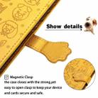 For Galaxy Note 10 Cute Cat and Dog Embossed Horizontal Flip Leather Case with Bracket / Card Slot / Wallet / Lanyard(Yellow) - 7