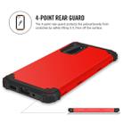 For Galaxy S20 PC+ Silicone Three-piece Anti-drop Mobile Phone Protection Back Cover(Red) - 13