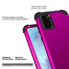 For Galaxy S20 PC+ Silicone Three-piece Anti-drop Mobile Phone Protection Back Cover(Purple) - 6