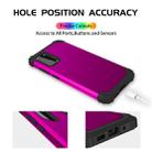 For Galaxy S20 PC+ Silicone Three-piece Anti-drop Mobile Phone Protection Back Cover(Purple) - 11