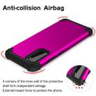 For Galaxy S20 PC+ Silicone Three-piece Anti-drop Mobile Phone Protection Back Cover(Purple) - 12