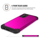 For Galaxy S20 PC+ Silicone Three-piece Anti-drop Mobile Phone Protection Back Cover(Purple) - 13