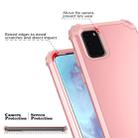 For Galaxy S20 PC+ Silicone Three-piece Anti-drop Mobile Phone Protection Back Cover(Rose Gold) - 3