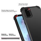 For Galaxy S20 PC+ Silicone Three-piece Anti-drop Mobile Phone Protection Back Cover(Black) - 5