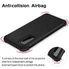 For Galaxy S20 PC+ Silicone Three-piece Anti-drop Mobile Phone Protection Back Cover(Black) - 10