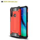 For Moto One Fusion Plus Magic Armor TPU + PC Combination Case(Red) - 1