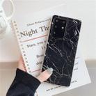 For Galaxy A71 High Quality TPU Smooth Marbled IMD Mobile Phone Case(Black F30) - 1