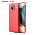 For Xiaomi Redmi K30 Pro Litchi Texture TPU Shockproof Case(Red) - 1