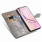 For Xiaomi Mi 10 5G Halfway Mandala Embossing Pattern Horizontal Flip Leather Case , with Holder & Card Slots & Wallet & Photo Frame & Lanyard(Gray) - 7
