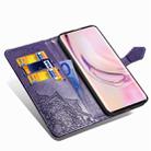 For Xiaomi Mi 10 5G Halfway Mandala Embossing Pattern Horizontal Flip Leather Case , with Holder & Card Slots & Wallet & Photo Frame & Lanyard(Purple) - 7