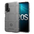 For Huawei Honor 20S Full Coverage Shockproof TPU Case(Grey) - 1