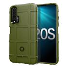 For Huawei Honor 20S Full Coverage Shockproof TPU Case(Army Green) - 1