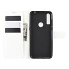 For alcatel 1S (2020) Litchi Texture Horizontal Flip Protective Case with Holder & Card Slots & Wallet(White) - 8