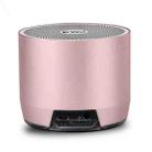 EWA A3 Mini Speakers 8W 3D Stereo Music Surround Wireless Bluetooth Speakers  Portable  Sound Bass Support TF Cards USB(Rose Gold) - 1