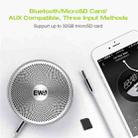 EWA A3 Mini Speakers 8W 3D Stereo Music Surround Wireless Bluetooth Speakers  Portable  Sound Bass Support TF Cards USB(Rose Gold) - 8