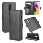 For OnePlus 8 Dual-side Magnetic Buckle Horizontal Flip Leather Case with Holder & Card Slots & Wallet(Black) - 1