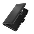For OnePlus 8 Dual-side Magnetic Buckle Horizontal Flip Leather Case with Holder & Card Slots & Wallet(Black) - 3