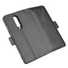 For OnePlus 8 Dual-side Magnetic Buckle Horizontal Flip Leather Case with Holder & Card Slots & Wallet(Black) - 11
