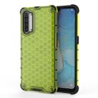 For OPPO Reno3 5G Shockproof Honeycomb PC + TPU Case(Green) - 1