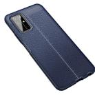 For Huawei Honor 30S Litchi Texture TPU Shockproof Case(Navy Blue) - 1