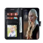 For LG K40S Mandala Embossing Pattern Horizontal Flip Leather Case with Holder & Card Slots & Wallet & Photo Frame & Lanyard(Black) - 5