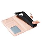 For LG K40S Mandala Embossing Pattern Horizontal Flip Leather Case with Holder & Card Slots & Wallet & Photo Frame & Lanyard(Rose Gold) - 9
