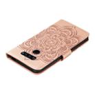 For LG K50S Mandala Embossing Pattern Horizontal Flip Leather Case with Holder & Card Slots & Wallet & Photo Frame & Lanyard(Rose Gold) - 8