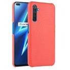 For Oppo Realme X50 Pro/Realme X50 Pro 5G Shockproof Crocodile Texture PC + PU Case(Red) - 1