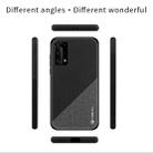 For Huawei P40 pro / P40pro+ PINWUYO Rong Series  Shockproof PC + TPU+ Chemical Fiber Cloth Protective Cover(Black) - 11