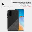 For Huawei P40 pro / P40pro+ PINWUYO Rong Series  Shockproof PC + TPU+ Chemical Fiber Cloth Protective Cover(Yellow) - 2