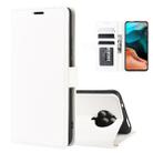 For Xiaomi Redmi K30 Pro R64 Texture Single Horizontal Flip Protective Case with Holder & Card Slots & Wallet& Photo Frame(White) - 1