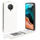 For Xiaomi Redmi K30 Pro R64 Texture Single Vertical Flip Leather Protective Case with Card Slots & Photo Frame(White) - 1