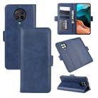 For Xiaomi Redmi K30 Pro Dual-side Magnetic Buckle Horizontal Flip Leather Case with Holder & Card Slots & Wallet(Dark Blue) - 1