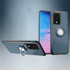 For Galaxy S20 UItra Magnetic 360 Degree Rotation Ring Armor Protective Case(Navy Blue) - 1