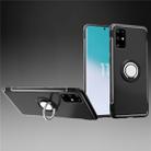 For Galaxy S20 Plus  Magnetic 360 Degree Rotation Ring Armor Protective Case(Black) - 1